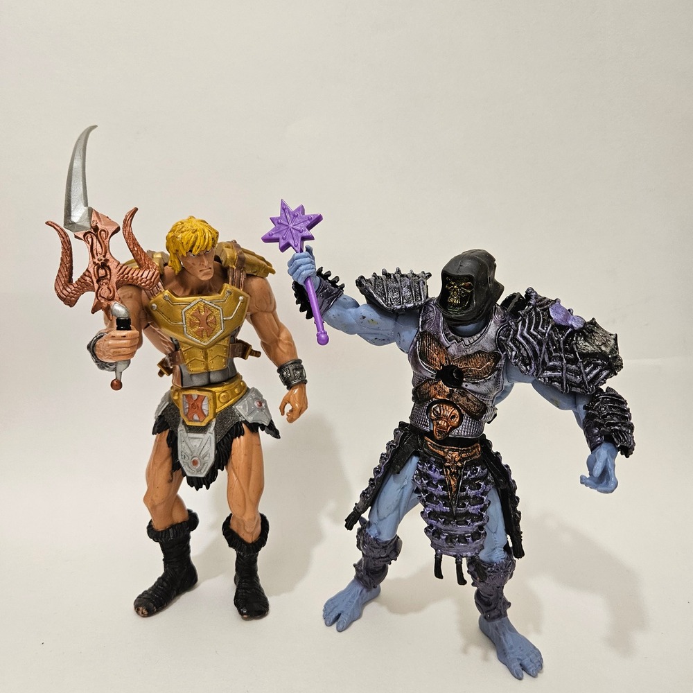 Mattel MOTU 200X He-Man and Skeletor Action Figure Lot 6 Inch Four Horsemen